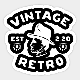 Vintage Retro Supply Official Merchandise Sticker